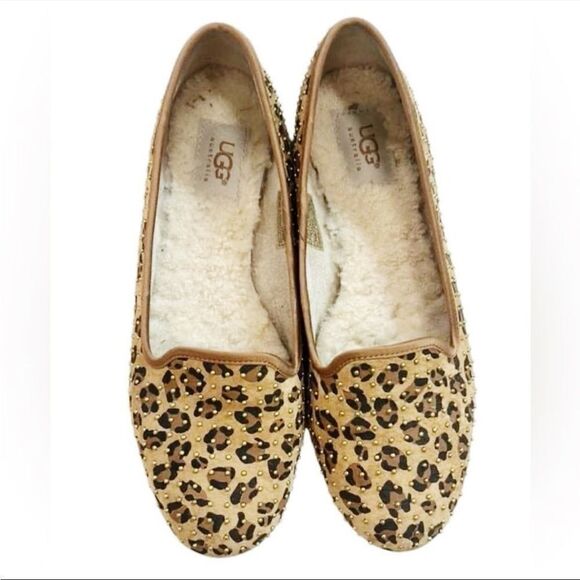 UGG Australia Women's Cheetah print flats Pre-owned Size 7 - Picture 4 of 5
